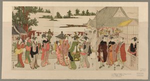 Neujahrspilgerfahrt zum Myohoji-Tempel in Horinouchi