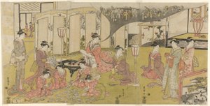 Das Kartenspiel von Utagawa Toyokuni I