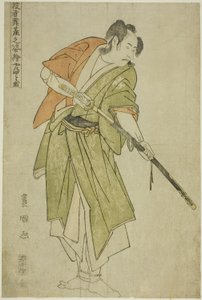 Yamatoya: Bando Mitsugoro II als Ishii Genzo, aus der Serie "Porträts von Schauspielern auf der Bühne (Yakusha butai no sugata-e)" von Utagawa Toyokuni I