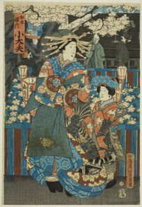 Kodaiyû des Hauses Matsumoto von Utagawa Yoshiiku