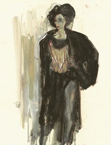 Elegante Modefrau