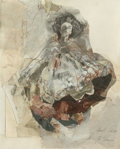 Ätherische Frauenfigur