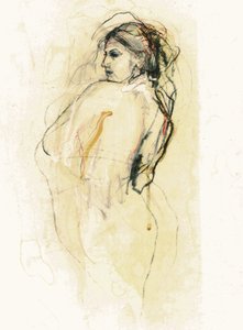 Ausdrucksstarke weibliche Figur