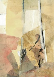 Moderne erdige Collage von Ute Rathmann