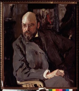 Porträt des Künstlers Ilya Ostroukhov