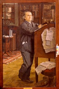Porträt des Komponisten Alexander Serov (1820-1871)
