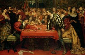 Ein venezianisches Spielhaus im sechzehnten Jahrhundert von Valentine Cameron Prinsep