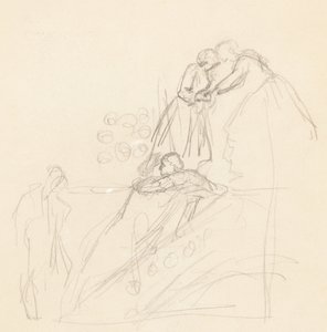 Figurenstudien [verso] von Valentine Cameron Prinsep