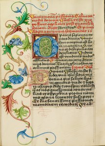Geschmücktes Initial O