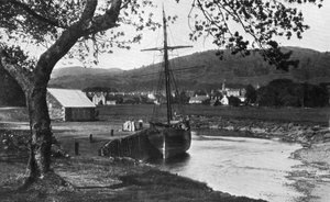 Der Hafen, Gatehouse of Fleet, Dumfries und Galloway, Schottland, 1924-1926 von Valentine and Sons Ltd
