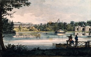 Cameron-Galerie im Katharinenpalast in Zarskoje Selo, um 1820