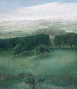 Berge in Cardiganshire von Valerius de Saedeleer