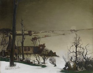 Winterlandschaft am Morgen