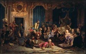 Narren am Hof von Kaiserin Anna Ioannovna, 1872