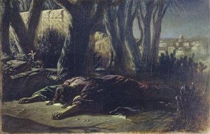 Christus im Garten Gethsemane, 1878 von Vasili Grigorevich Perov