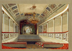 Das Heimtheater im Jussupow-Palast in St. Petersburg
