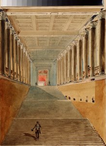 Die große Treppe des Winterpalastes in Sankt Petersburg