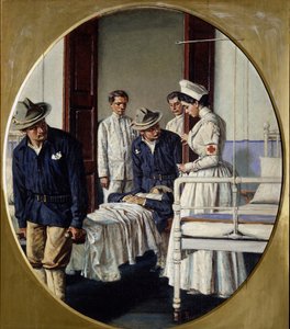 In einem Militärkrankenhaus, 1901 von Vasili Vasilievich Vereshchagin