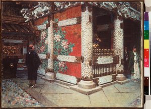 Der Shinto-Schrein in Nikko