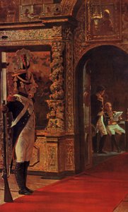 Marschall Davout im Chudov-Kloster in Moskau im Kreml von Vasili Vasilievich Vereshchagin