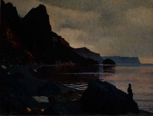 In der Nähe des Klosters St. Georg, Krym, Ukraine von Vasili Vasilievich Vereshchagin