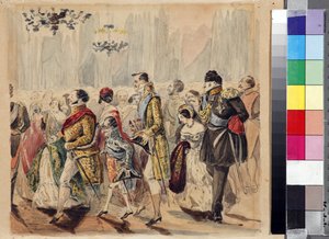 Gesellschaftsball von Vasili Venediktovich Baranov