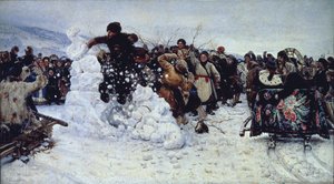 Sturm auf die Schneefestung, 1891