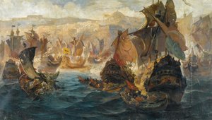 Die Eroberung von Konstantinopel durch die Kreuzfahrer