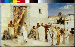 Das Scherflein der Witwe von Vasily Alexandrovich Kotarbinsky