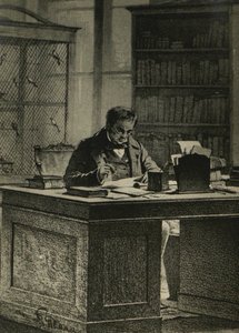 Porträt des Philologen und Verlegers Nikolai Ivanovich Grech 1787-1867 von Georg Wilhelm Timm
