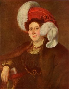 Porträt der Gräfin V. A. Zubova, 1834, 1965
