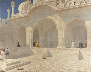 Perlenmoschee, Delhi von Vasily Vereshchagin