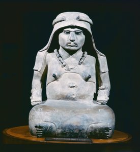 Tlazolteotl, Göttin der spirituellen Unreinheit und schuldigen Vergnügungen von Veracruz