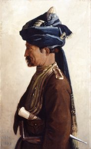 Mohamed, ein Jemadar der 5. Bengalischen Kavallerie