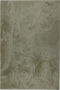 Mystische Hochzeit der Heiligen Katharina von Veronese (Paolo Caliari)