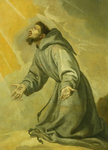 Der heilige Franziskus empfängt die Stigmata