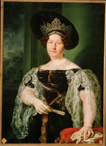 Maria Christina de Bourbon, vierte Frau von Fernando VII von Vicente Lopez y Portana