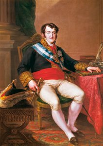 Porträt von Ferdinand VII. von Spanien von Vicente Lopez y Portana