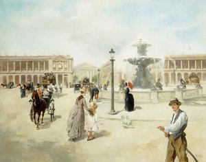 La Place de la Concorde von Vicente de Paredes