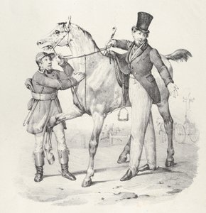 Kapitel VI: Ich konnte nicht mehr zu Fuß gehen, 1824 von Victor Adam
