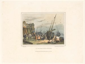 Der Strand von Saint-Valery-sur-Somme