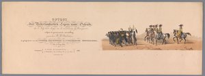 Historischer Umzug zum zweihundertjährigen Jubiläum der Universität Utrecht, 1836 (Optogt des Nederlandschen Legers naar Ostende, den 3 July 1600)