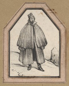 Mann mit Umhang von Victor Adam