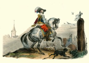 Der Viscount von Sommiere, Languedoc-Gentleman und Landherr. In 
