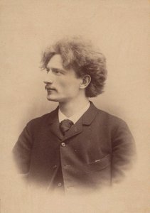 Porträt des Komponisten Ignacy Jan Paderewski