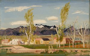 Frühling im Tal von Victor Higgins