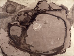 Planeten, 1857 (Tinte und Waschung auf Papier)