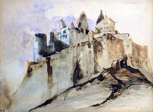 Das Schloss von Vianden, 1871