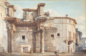Das Forum Trajans in Rom