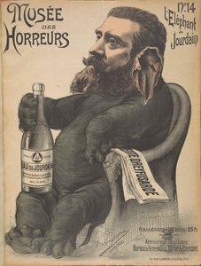 Musée des Horreurs Galerie des Horrors: Jean Léon Jaurès, 1899 von Victor Lenepveu